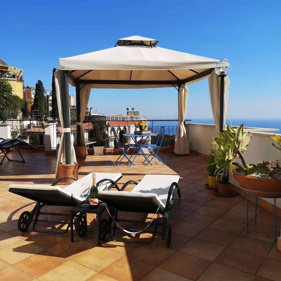 Il Terrazzo Di Marlu Villa Таормина Екстериор снимка