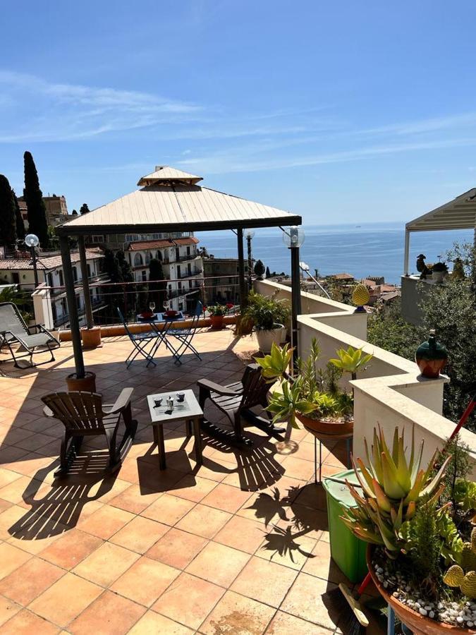 Il Terrazzo Di Marlu Villa Таормина Екстериор снимка
